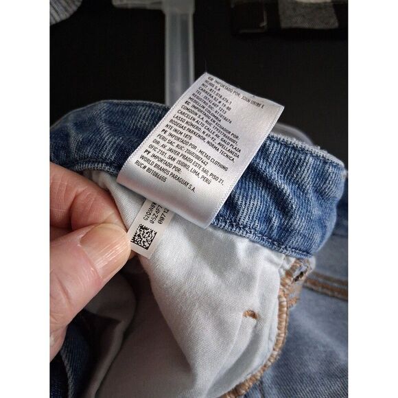 American Eagle Outfitters Jeans Stretch Distressed Size 18 Regular - Picture 7 of 8